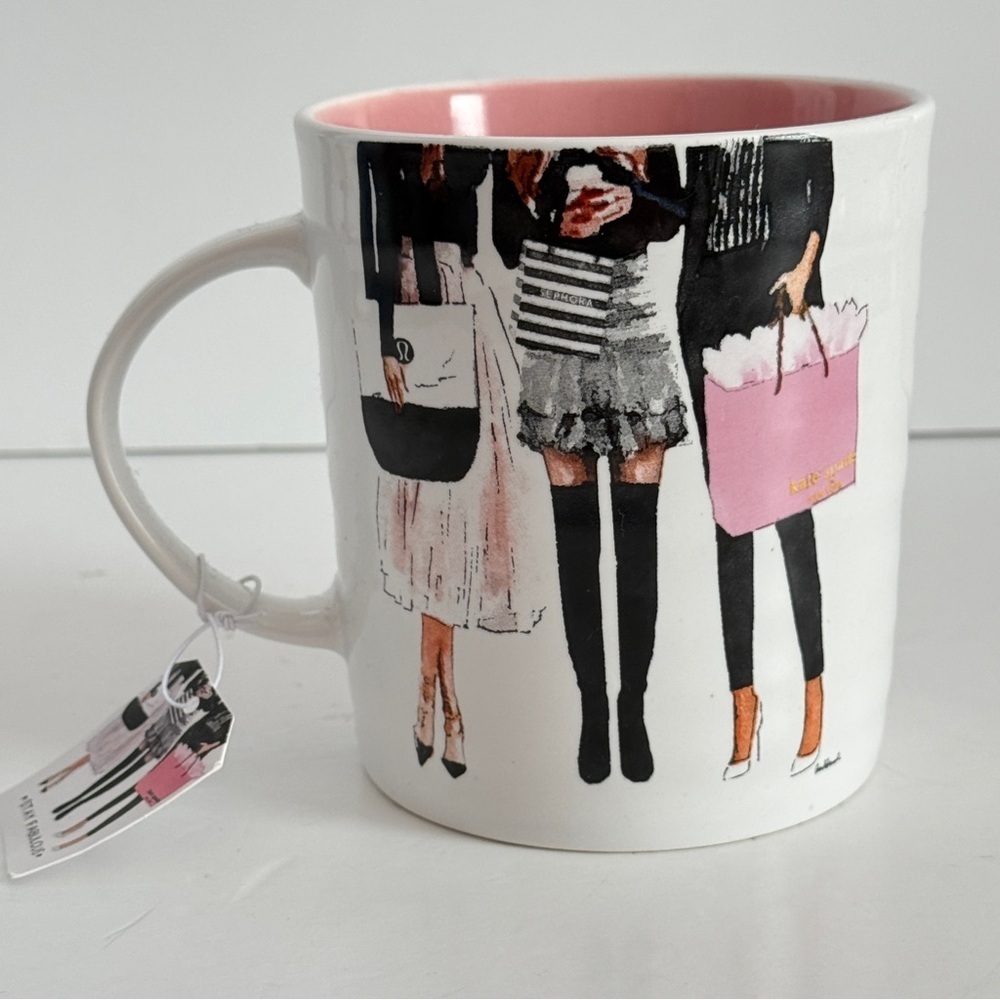 Amanda Greenwood Kate Spade Sephora Lululemon Pink Interior Shopping Girls Mug